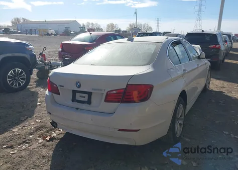 2013 BMW 528I xDrive из США, поврежденный, VIN WBAXH5C51DDW12215